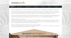 Desktop Screenshot of nextantpacific.com